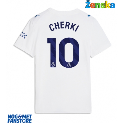 Manchester City Rayan Cherki #10 Rezervni Dres za Ženska 2026-27 Kratak Rukav